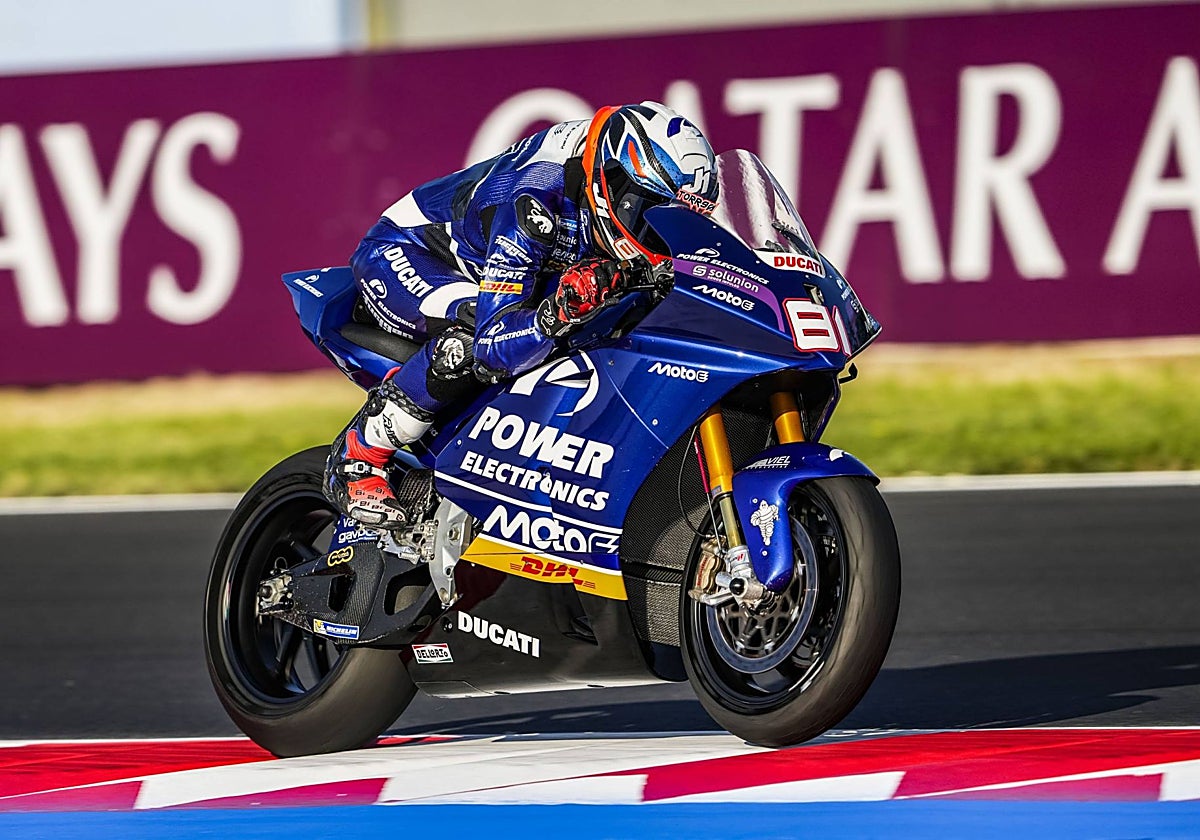 Jordi Torres subido en la Aspar