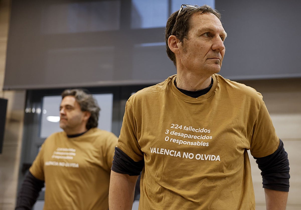 Cristian Lesaec, presidente de la Asociación de Daminificados Horta Sud.