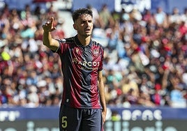 Unai Elgezabal, con el Levante.