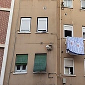 Finca de Orriols donde un vecino ha atacado a otro con un martillo.