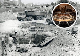 Las obras en el Palau de la Música, en los años 80, y la Orquesta de Valencia.