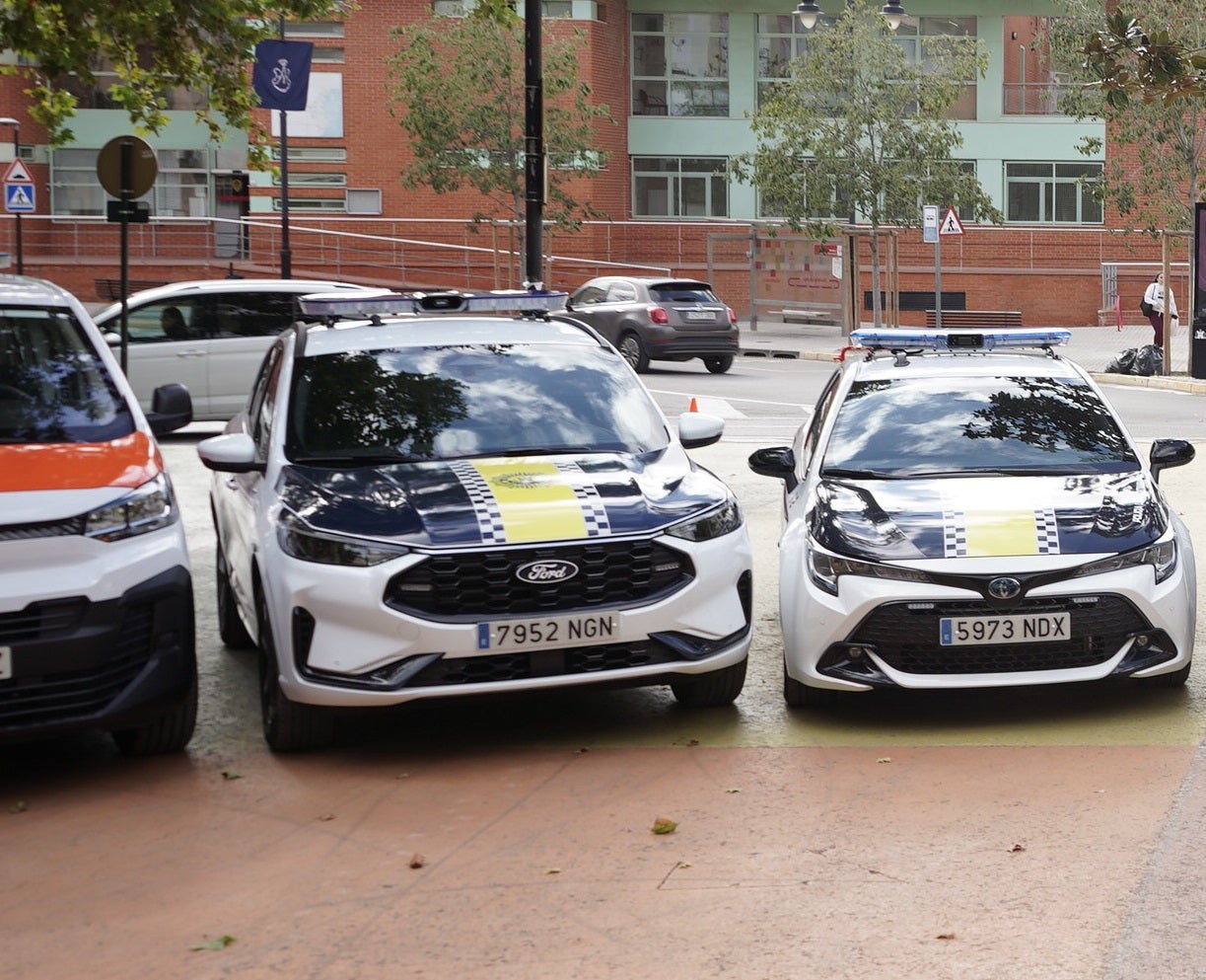 NUevos vehículos para la policía de Ontinyent.