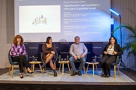Olivia Blanchard, Sandra Gómez, Guillem Porres, Mercedes Botija.