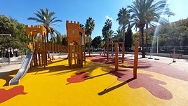 Uno de los parques renovados en Torrent.