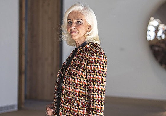 La mecenas y coleccionista de arte Hortensia Herrero.