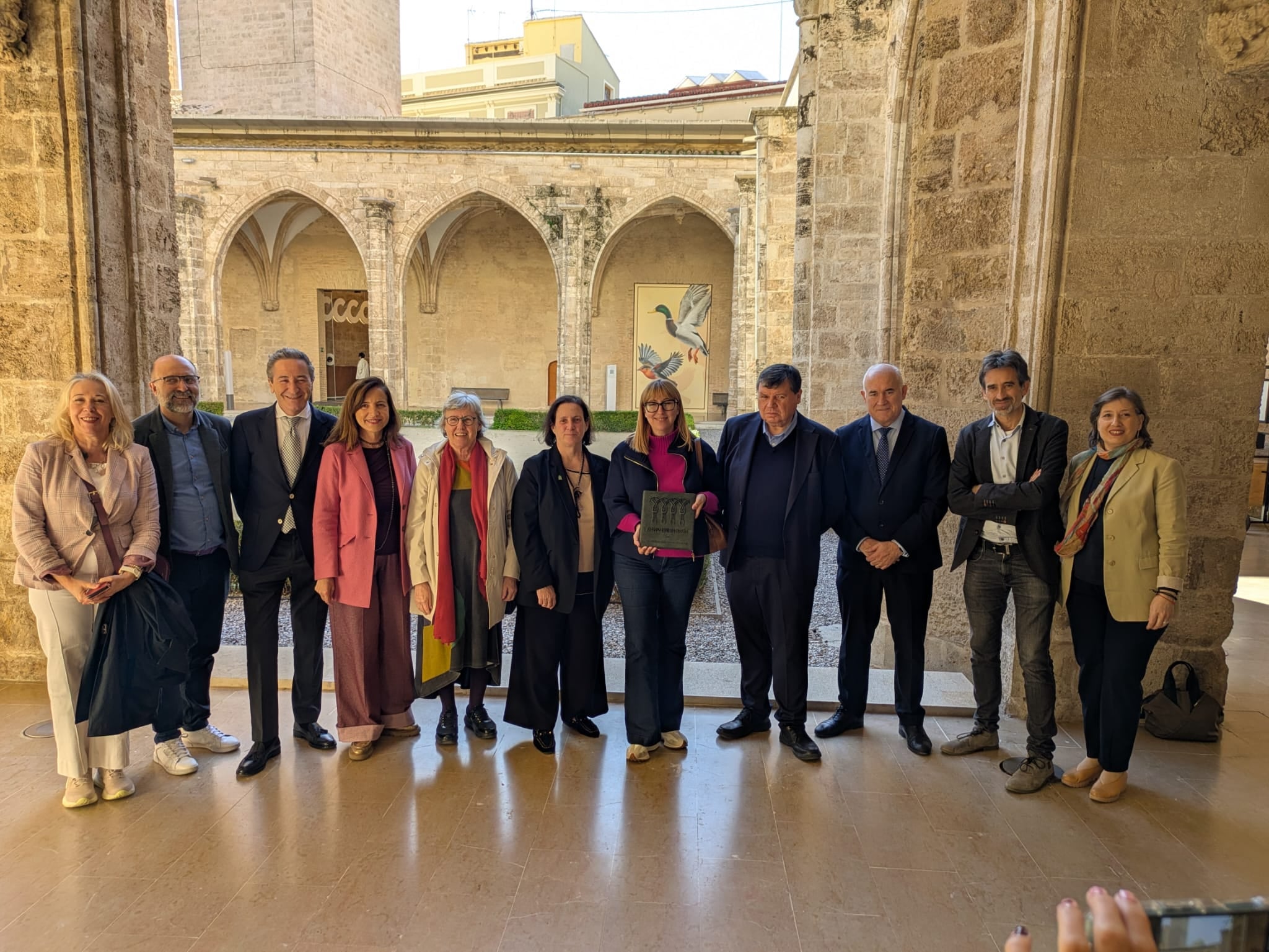 La presidenta de la Federación de asociaciones musicales ha rebido el premio de manos de la delegada de Hispania Nostra en la Comunitat.