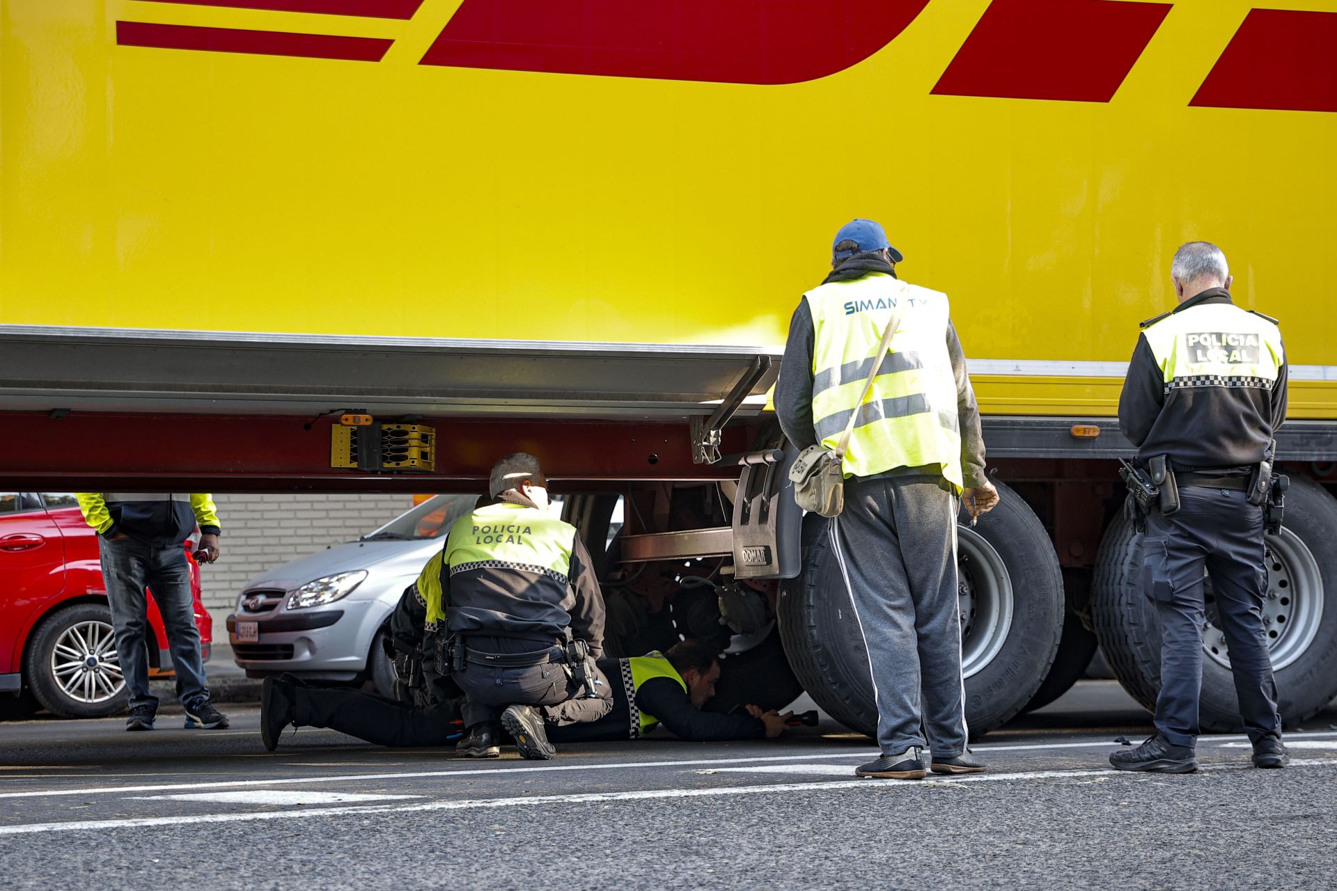 Fotos del atropello mortal a una joven en Valencia