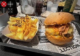 La hamburguesa Luceo Burguer.