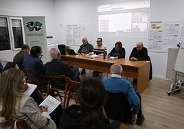 Un momento del pleno de la Federación de Asociaciones de Vecinos.