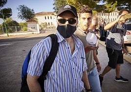 El asesino Joaquín Ferrándiz, tras su salida de prisión después de completar su condena, en julio de 2023.