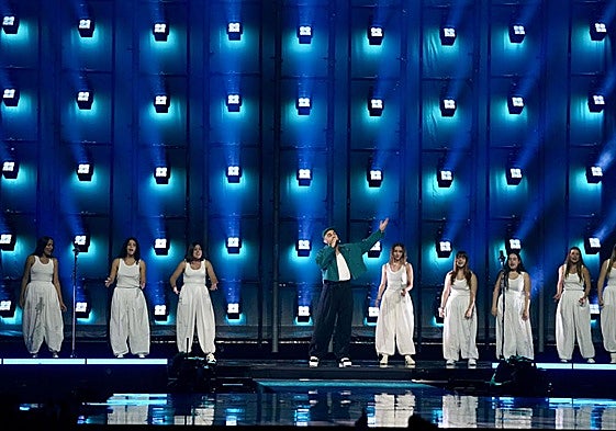 Nil Molineer, en la alfombra roja de la gala de este viernes.