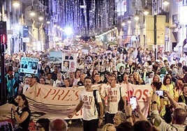Protesta contra Carlos Mazón el pasado 25 de octubre, en una imagen de archivo.