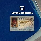 Décimos de la Lotería de Navidad.