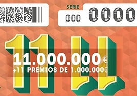 Dónde ha tocado el 11 del 11 de la ONCE y qué números ganaron 11 millones en los últimos años