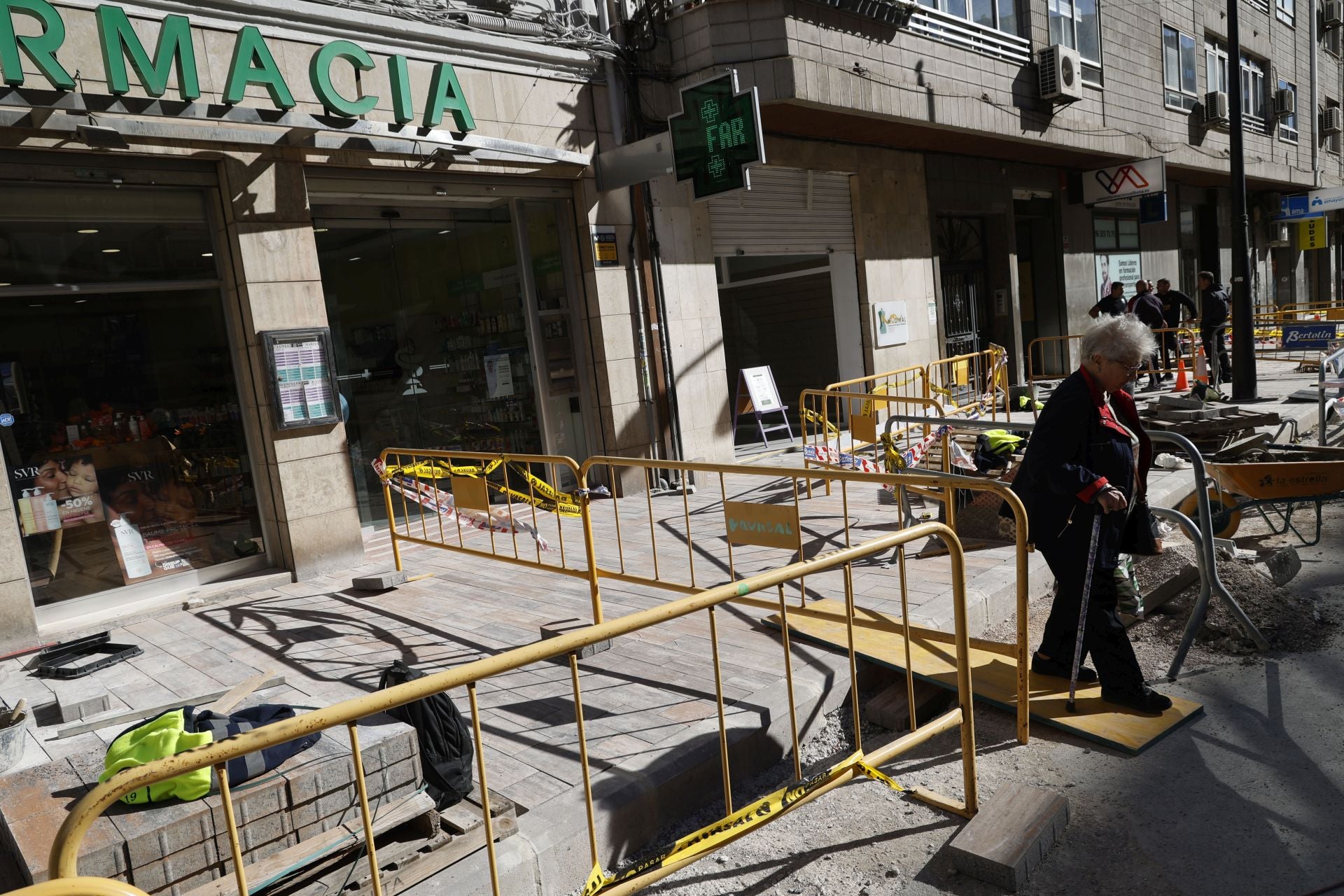 Fotos: Así avanzan las obras en la avenida Giorgeta de Valencia
