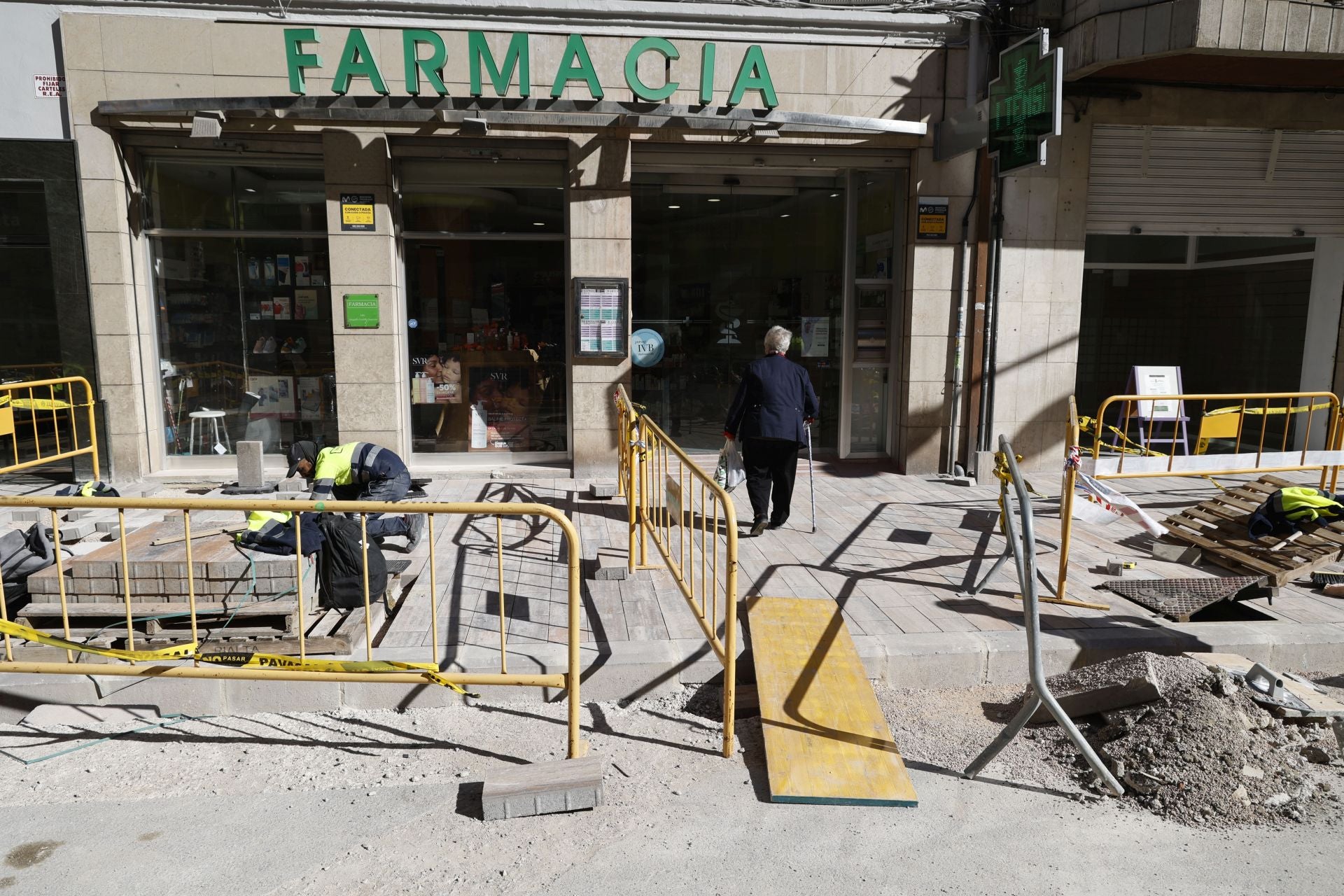 Fotos: Así avanzan las obras en la avenida Giorgeta de Valencia