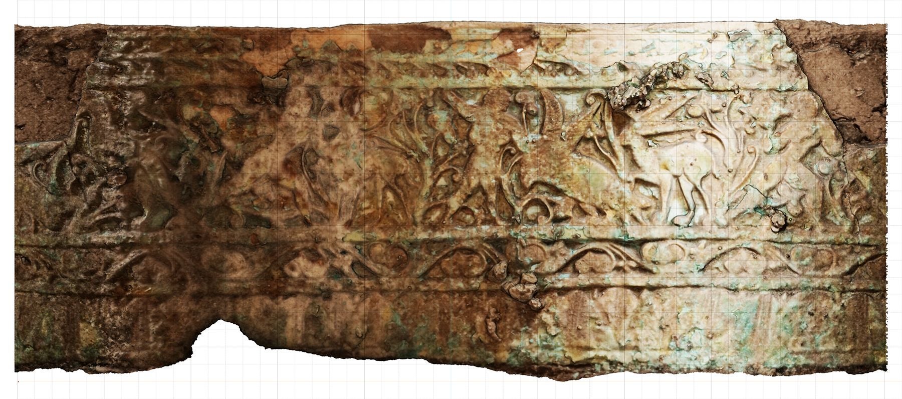 Descubren en Pompeya un cuenco egipcio usado en un antiguo local romano de comida rápida