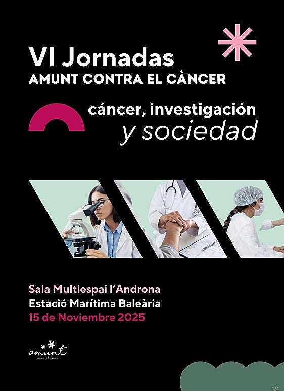 Cáncer, investigación, IA y sociedad protagonizan las Jornadas de Amunt