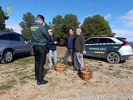 La Guardia Civil impulsó el operativo de búsqueda del hombre perdido.