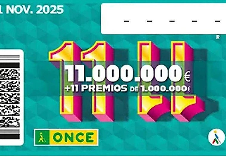 Comprobar resultados del Sorteo 11 del 11 de la ONCE: doce premios millonarios
