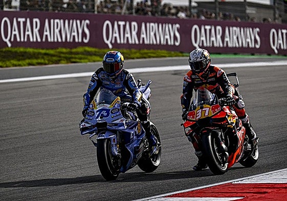 Álex Márquez y Pedro Acosta, en MotoGP.