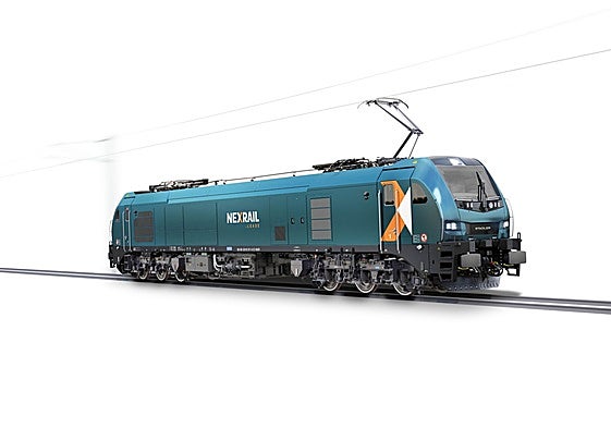 Recreación de las locomotoras híbridas que se fabricarán en Albuixech.