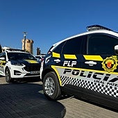 Vehículos de la Policía Local de Paterna.