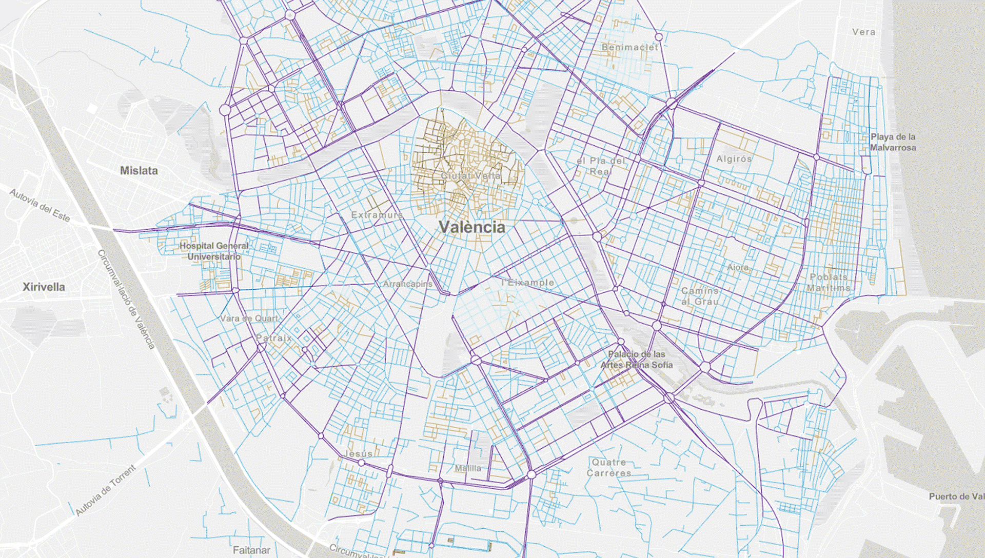 MAPA | Valencia pisa el freno