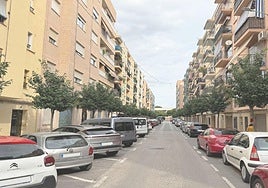 Una de las calles que serán reformadas en el barrio del Quint.