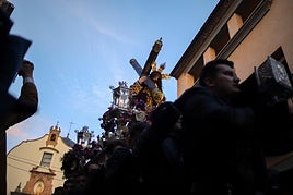 Imagen de archivo de una anterior Semana Santa en Sagunto.