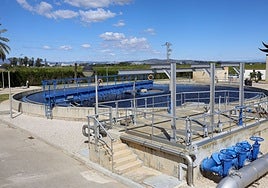 Imagen de archivo de la depuradora de Algemesí.