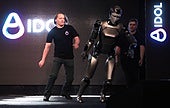Presentación del robot ruso Aidol