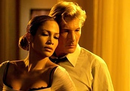 Richard Gere y Jennifer López en una secuencia de la película '¿Bailamos?'.