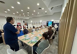Presentación del evento en la sede de la Mancomunidad de l'Horta Sud.