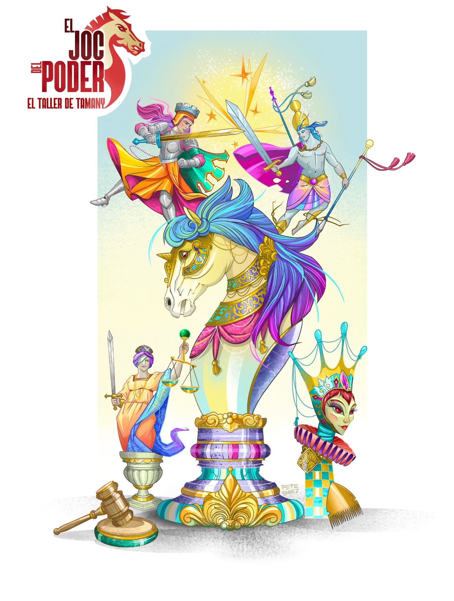 Falla San Vicente-Periodista Azzati