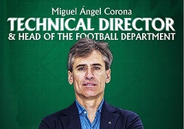 Miguel Ángel Corona, nuevo director deportiva del Panathinaikos.