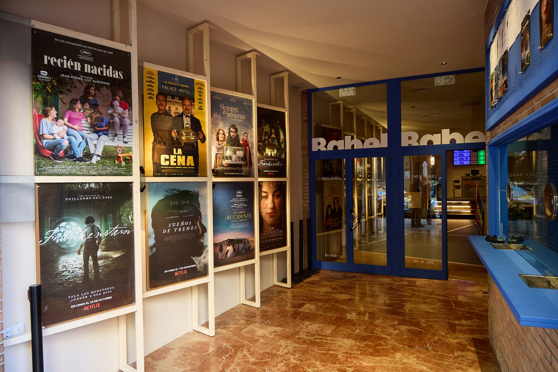 Fotos del recién reformado cine Babel de Valencia