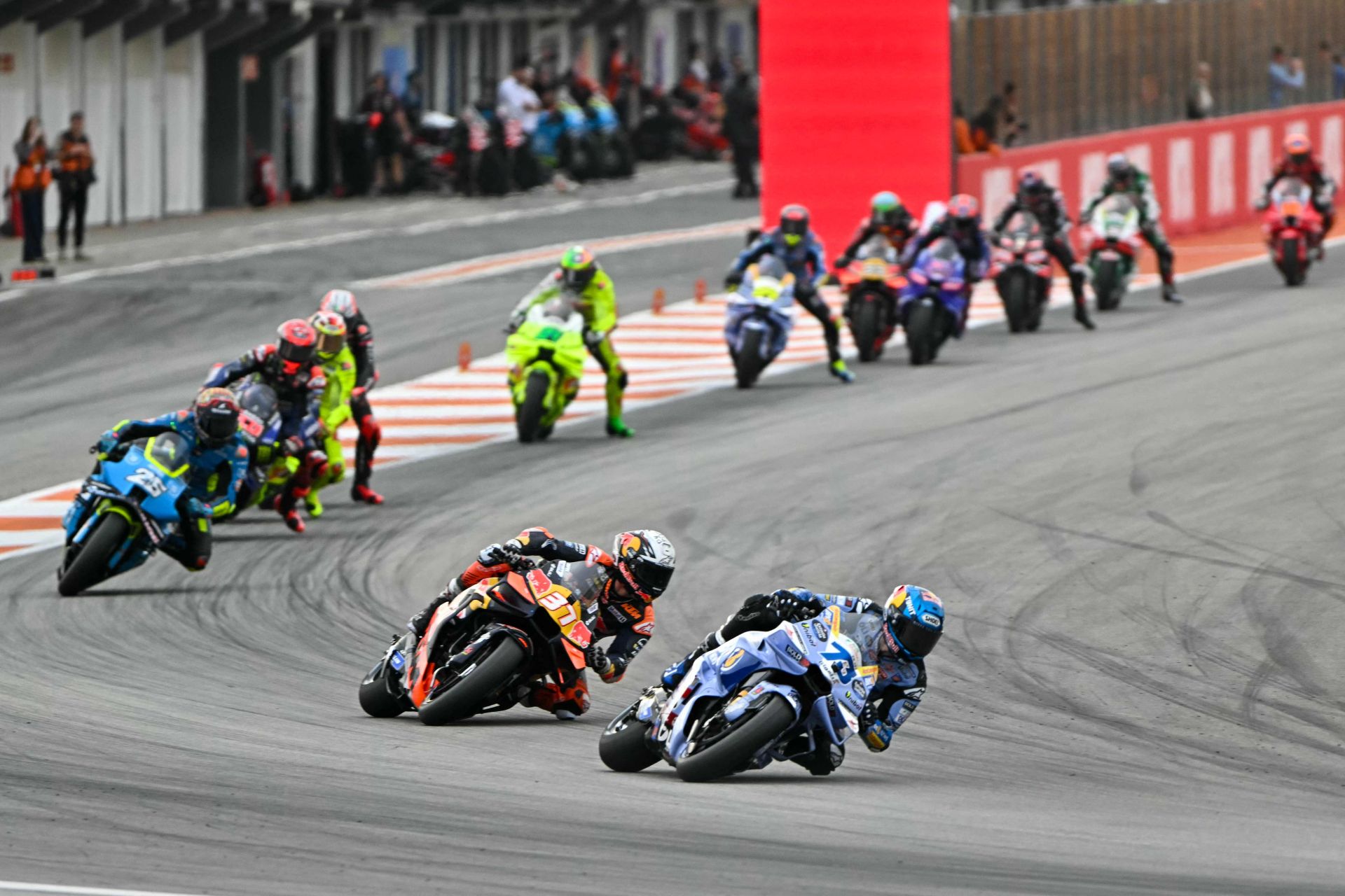 Segunda jornada de entrenamientos del Gran Premio de la Comunitat Valencia de MotoGP