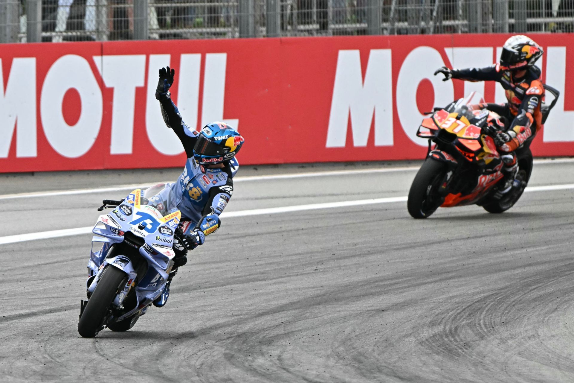 Segunda jornada de entrenamientos del Gran Premio de la Comunitat Valencia de MotoGP