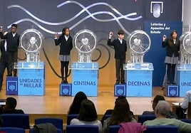 Sorteo de la Lotería Nacional de este sábado.