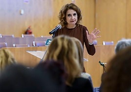 La ministra de Hacienda, María Jesús Montero.