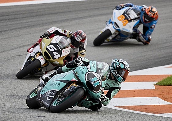 Un instante de las carreras, en el Circuit Ricardo Tormo.