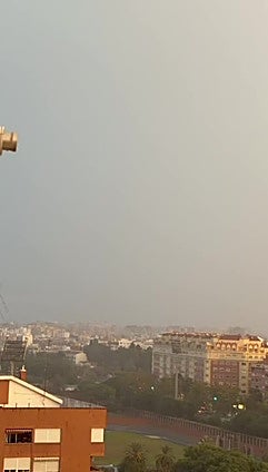 Los rayos caen con fuerza sobre Valencia este lunes