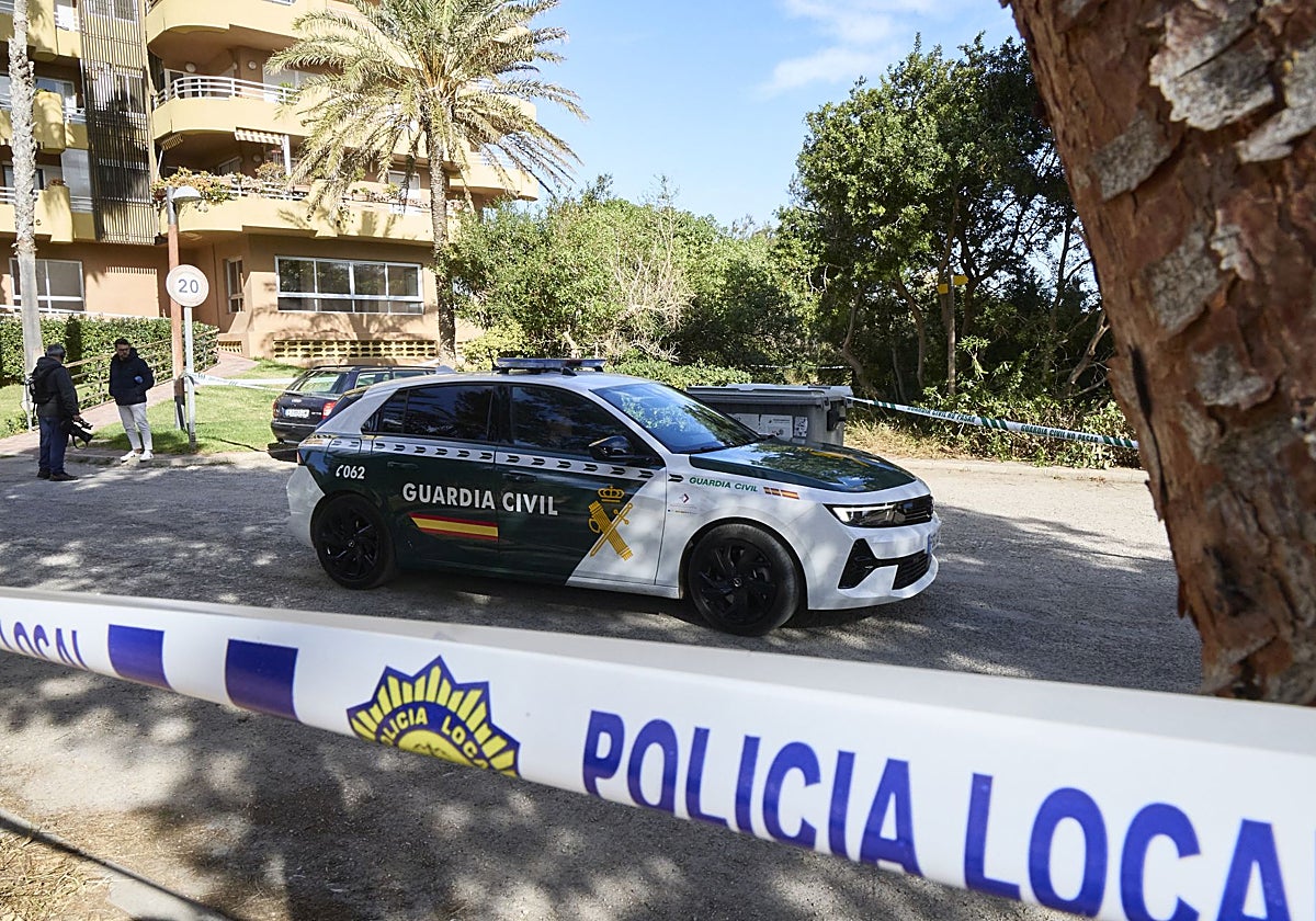 Aparcamiento de El Saler donde se produjeron los asesinatos la noche del 27 de febrero de 2024.