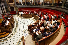 Pleno del Ayuntamiento de Valencia.