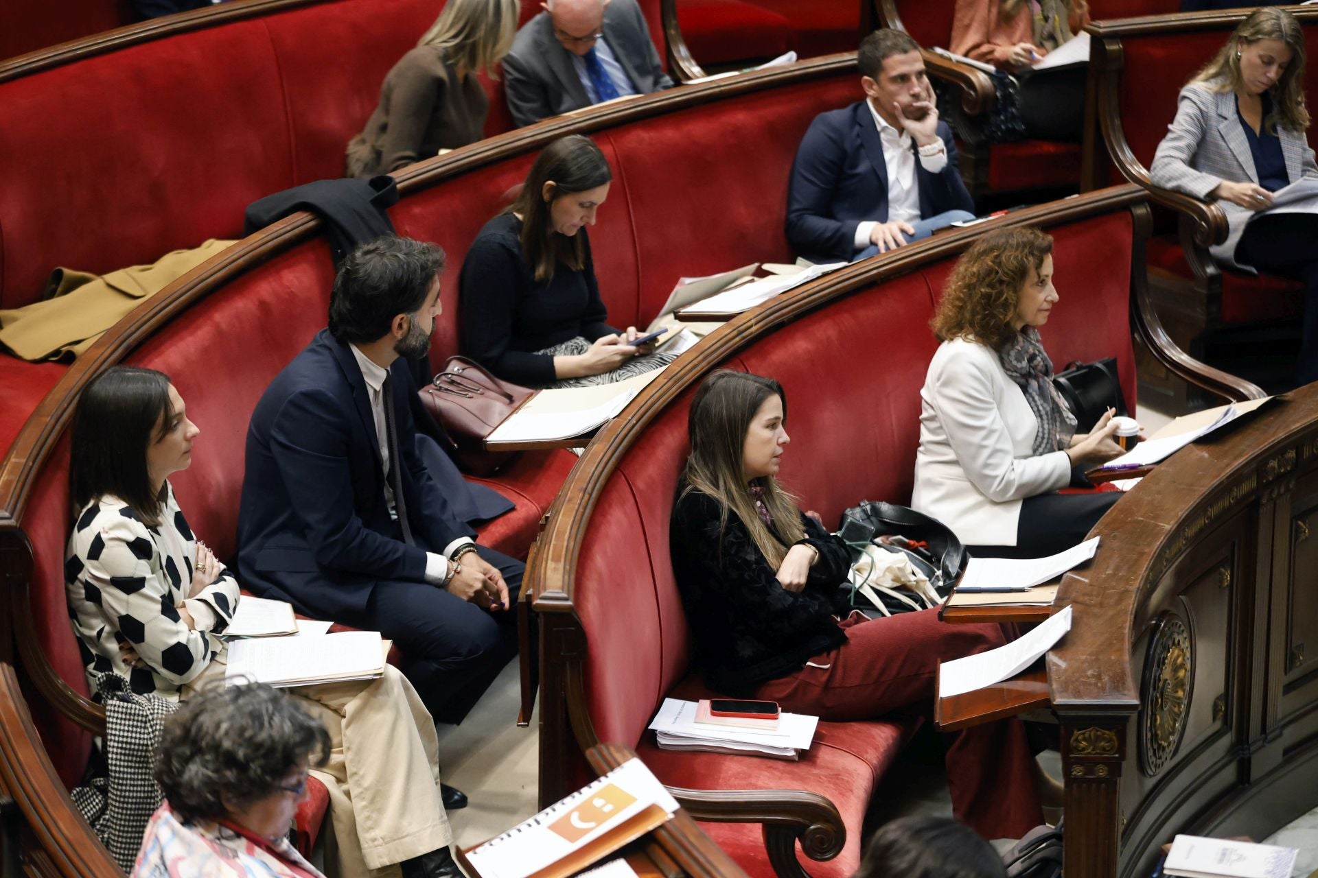 Fotos del Pleno del Ayuntamiento de Valencia, celebrado este martes