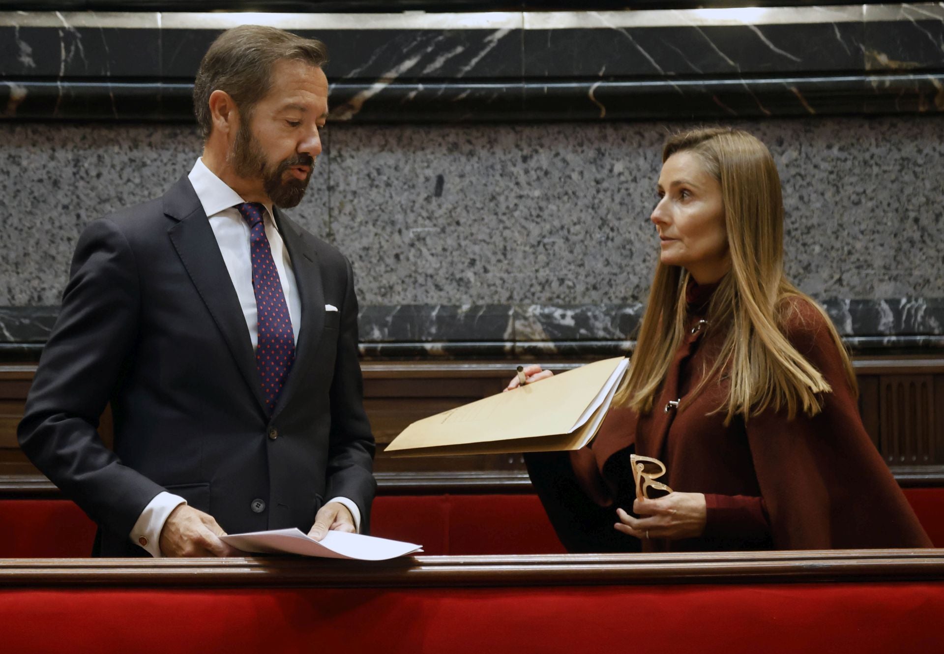 Fotos del Pleno del Ayuntamiento de Valencia, celebrado este martes