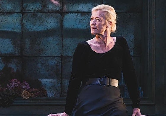 Ana Duato, junto a Darío Grandinetti, en una representación de 'La música'.