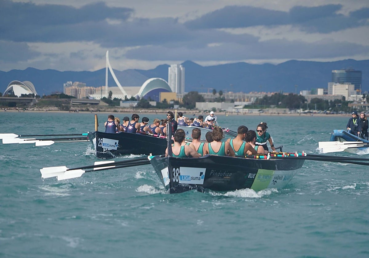 Competición Remo Valencia.