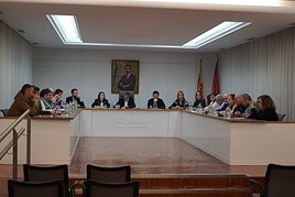 Momento del pleno en el que se han aprobado los presupuestos para 2026.
